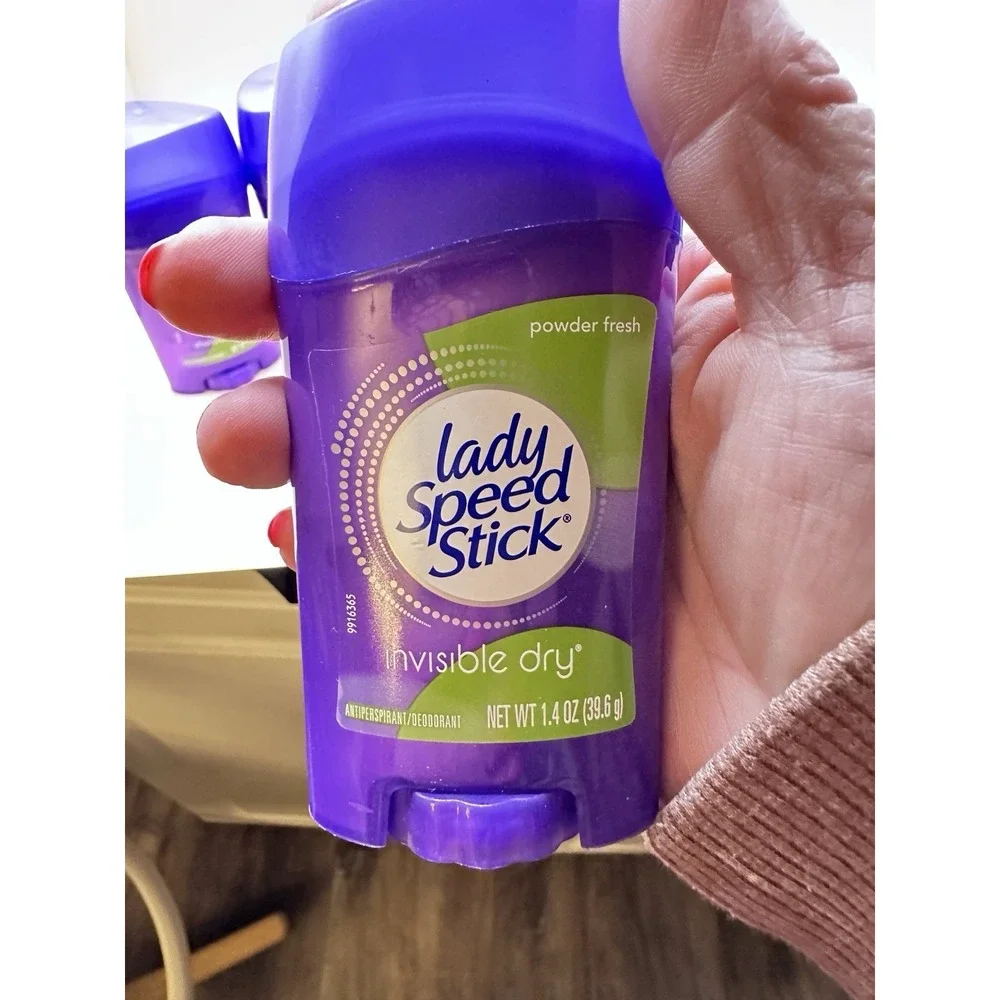 Lot of 6 Lady Speed Stick Invisible Dry Powder Fresh Deodorant 1.4oz - Exp 2028